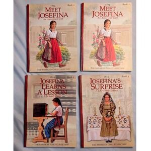 Set of 4 Books ~‎ The American Girls Collection featuring Josefina Montoya